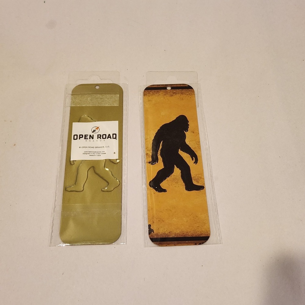 Metal Bigfoot Bookmark Cryptid Sasquatch